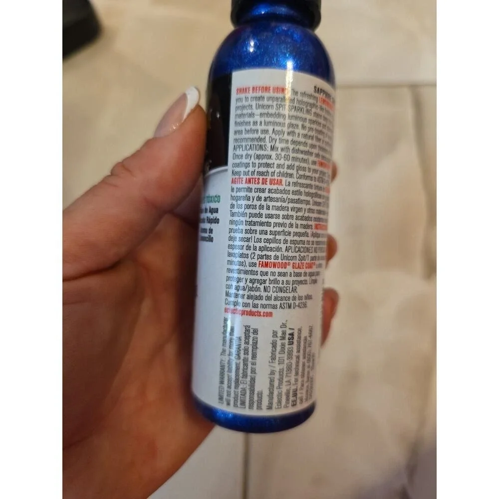 Gel Stain Glaze Sapphire Swift 4.0 FL OZ Bottle Blue 0423010C 19aw10 D4